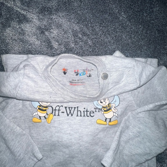 Off-White onesie infant 3-6months - Picture 3 of 3